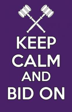 Keep calm and bid on