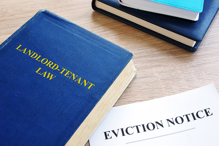 Landlord-Tenant law and eviction notice