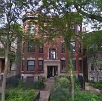 Six flat apartment building in historic Hyde Park near the University of Chicago