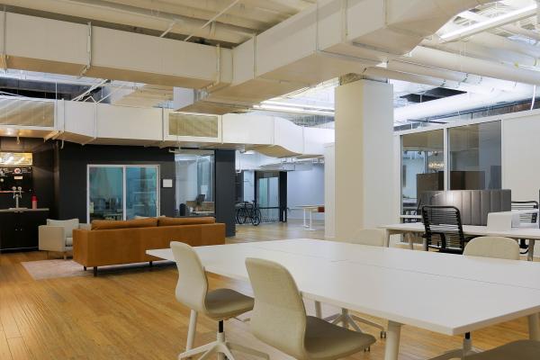 A coworking office condo sold in Chicago's Central Loop