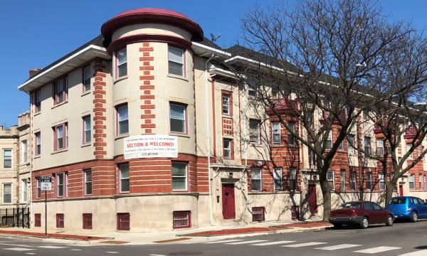 Fully leased apartment building for sale in Chicago's Lawndale neighborhood