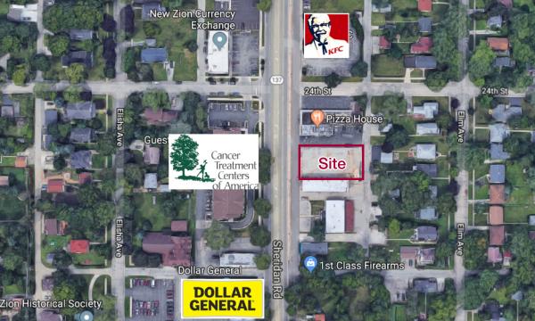 Zion commercial development site for sale at auction