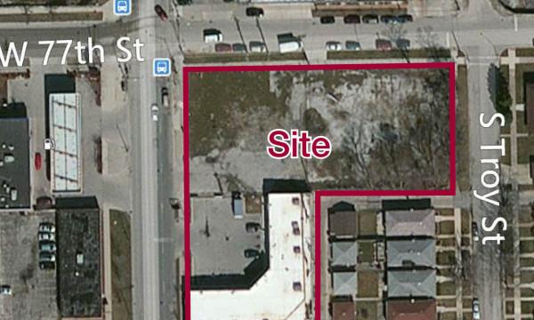 Portfolio Sale, retail strip mall, 77th St and Kedzie Ave, Sarah E. Goode STEM Academy, Ashburn neighborhood