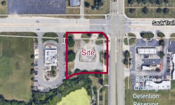 Sealed Bid Auction - 7/16: Development Site on a Stop-lit Corner in Richton Park, IL