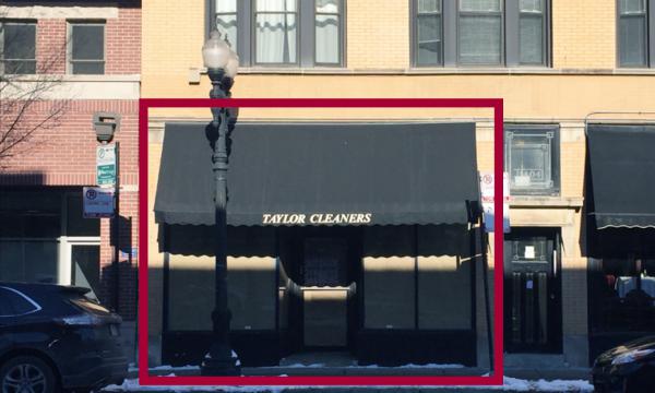 Storefront space for lease on Taylor St in Little Italy