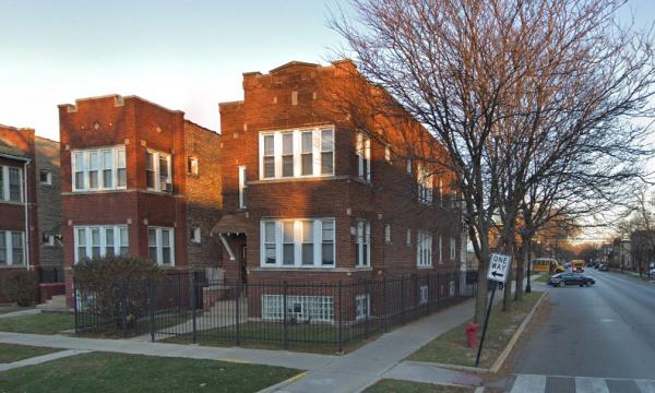 Three-flat apartment building for sale on Chicago's west side