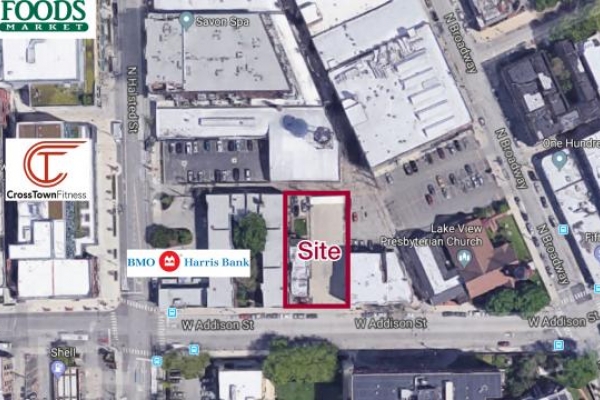 Commercial Redevelopment Site on Addison in Wrigleyville